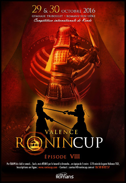 Affiche Ronin Cup 2016